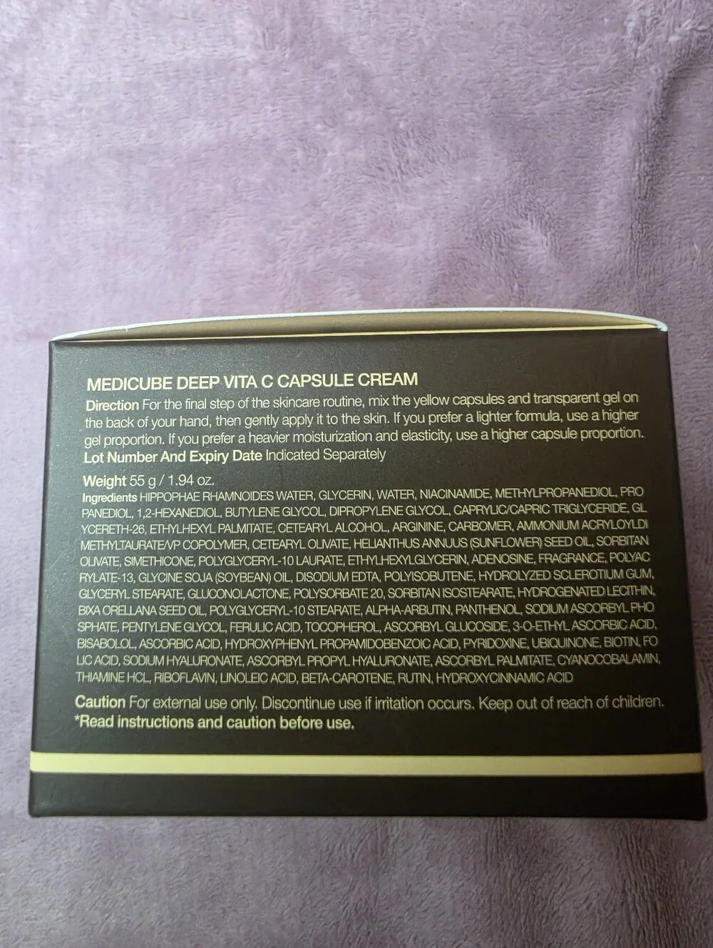 Medicube Deep Vita C Capsule Cream